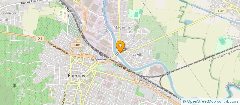 localisation de l'entreprise 918 117 557   EPERNAY