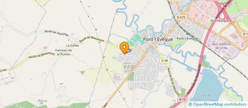 localisation de l'entreprise 918 125 816   PONT L'EVEQUE