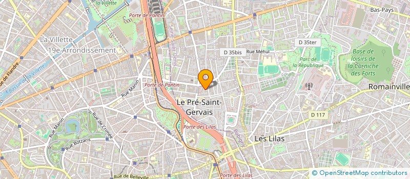 localisation de l'entreprise 918 151 788   LE PRE-SAINT-GERVAIS