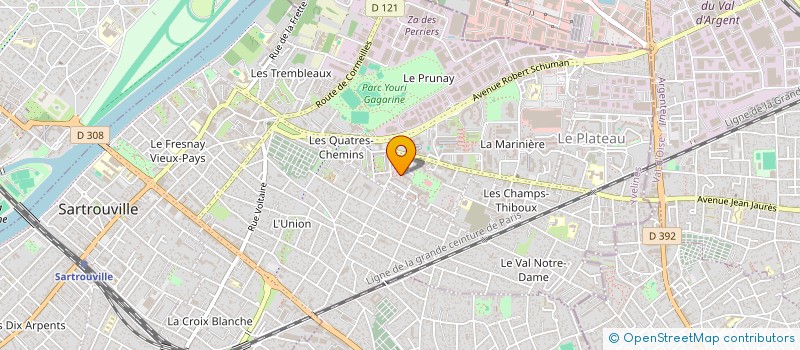 localisation de l'entreprise 918 159 377   CARRIERES-SOUS-POISSY