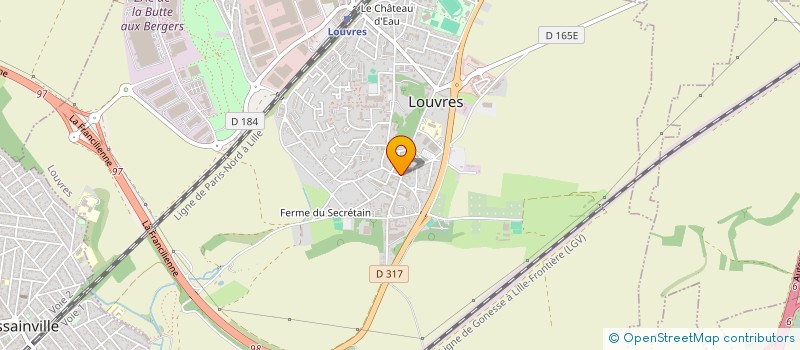 localisation de l'entreprise 918 165 101   GOUSSAINVILLE