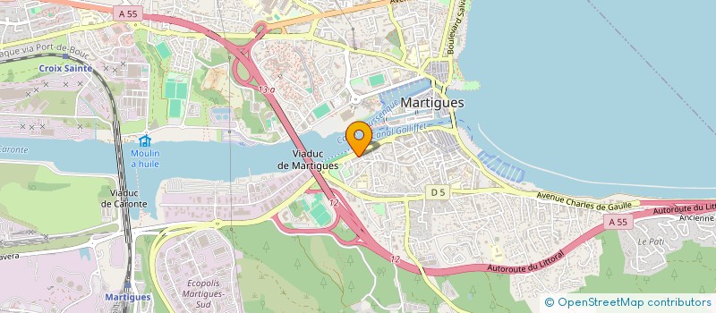localisation de l'entreprise 918 173 873 à MARTIGUES