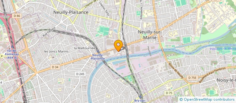 localisation de l'entreprise 918 181 140 à NEUILLY-PLAISANCE