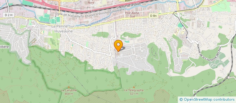 localisation de l'entreprise 918 184 656 à AUBAGNE