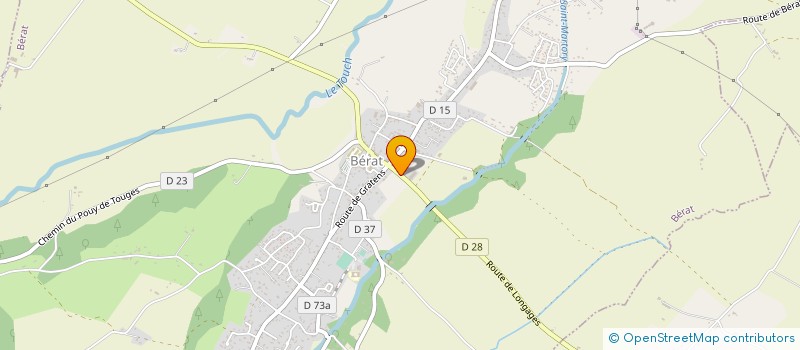 localisation de l'entreprise 918 187 170   BERAT