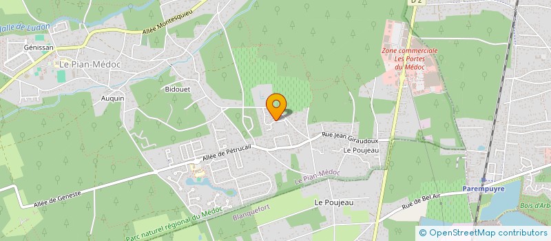 localisation de l'entreprise 918 191 685   LE PIAN-MEDOC