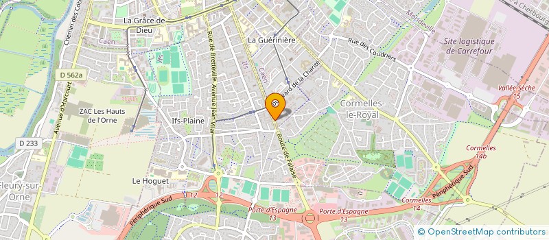 localisation de l'entreprise 918 199 258  à CAEN