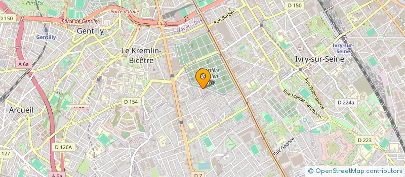 localisation de l'entreprise 918 200 874   KREMLIN BICETRE