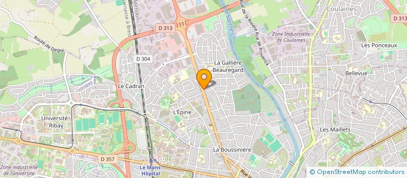 localisation de l'entreprise 918 207 937   LE MANS