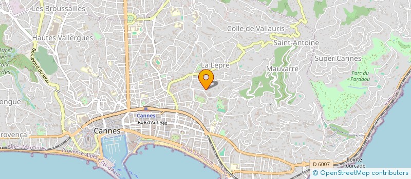 localisation de l'entreprise 918 208 364   CANNES
