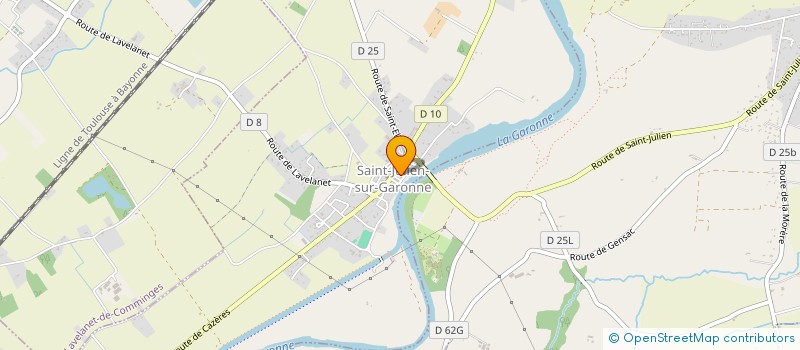 localisation de l'entreprise 918 213 125   SAINT-JULIEN-SUR-GARONNE