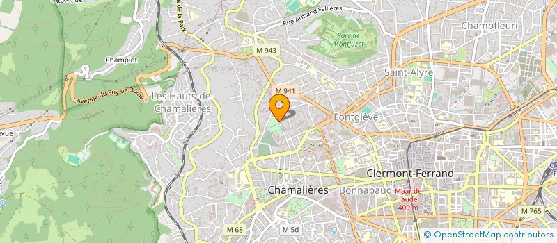 localisation de l'entreprise 918 231 952   CHAMALIERES
