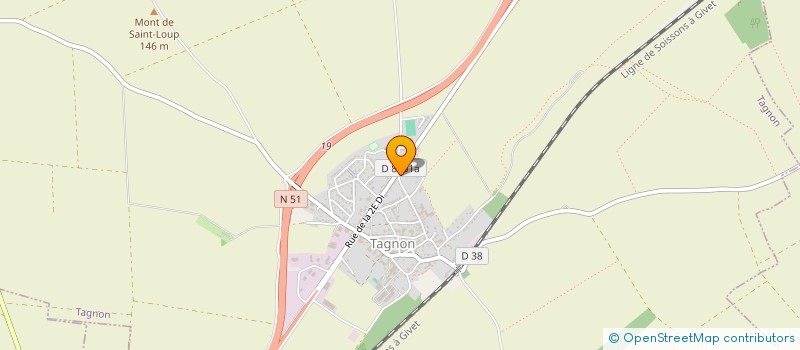 localisation de l'entreprise 918 252 529   TAGNON