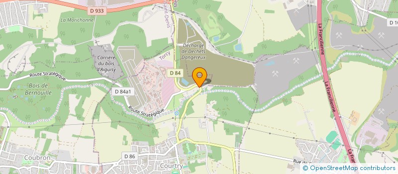 localisation de l'entreprise 918 254 509 à COURTRY
