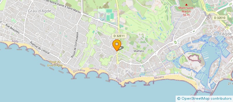 localisation de l'entreprise 918 257 080   AGDE