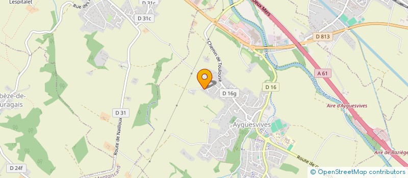 localisation de l'entreprise 918 258 518   AYGUESVIVES