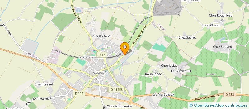 localisation de l'entreprise 918 263 583   COZES