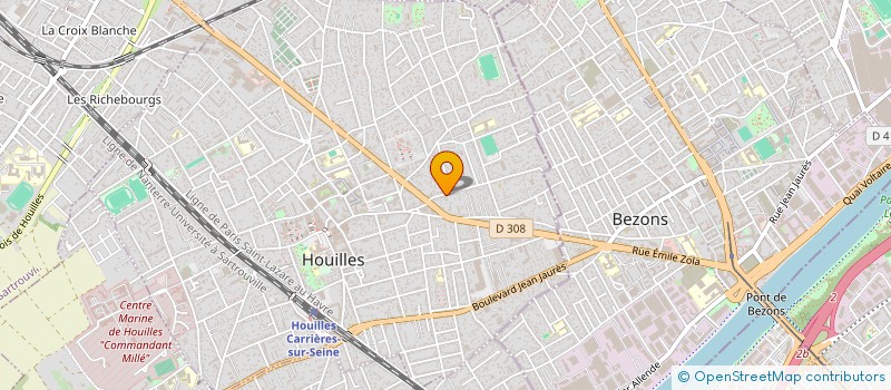 localisation de l'entreprise 918 266 263   HOUILLES