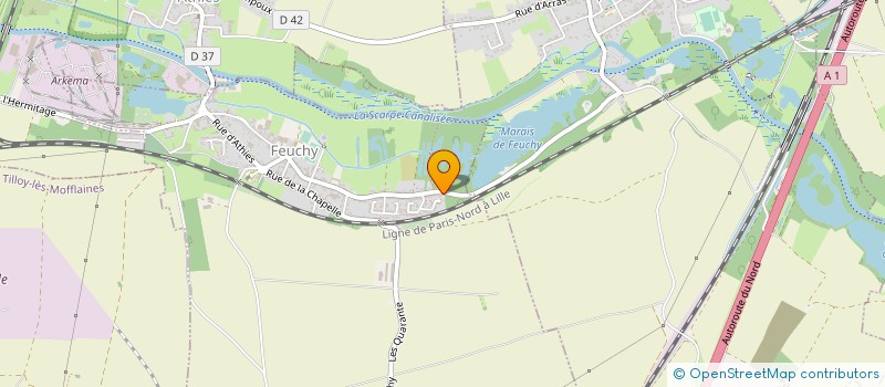 localisation de l'entreprise 918 272 931   SAINT-LAURENT-BLANGY