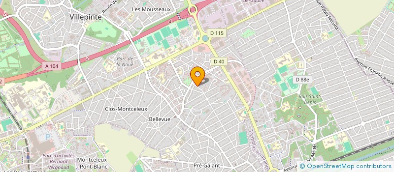 localisation de l'entreprise 918 273 277 à VILLEPINTE