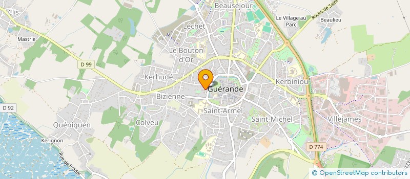 localisation de l'entreprise 918 276 999   GUERANDE