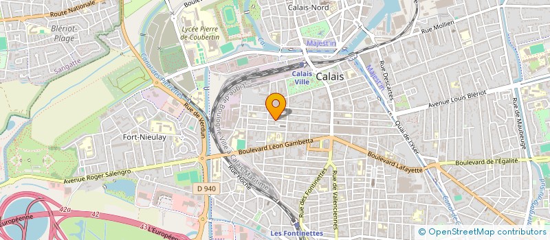 localisation de l'entreprise 918 279 118 à CALAIS