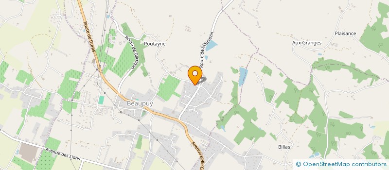 localisation de l'entreprise 918 281 593   BEAUPUY