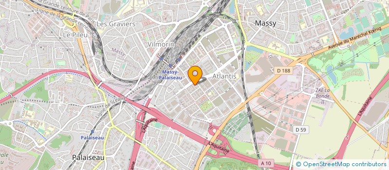 localisation de l'entreprise 918 303 538   MASSY