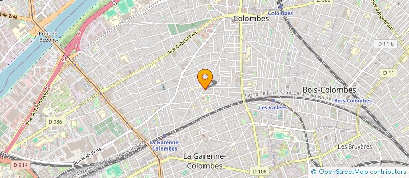 localisation de l'entreprise 918 304 536 à COLOMBES
