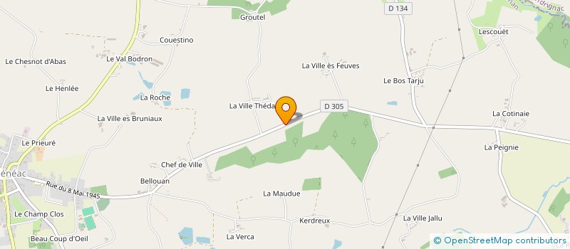 localisation de l'entreprise 918 306 119   MENEAC