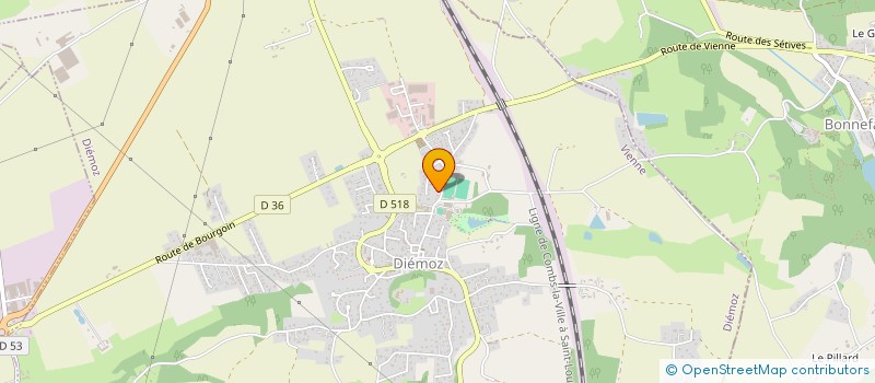 localisation de l'entreprise 918 314 667   DIEMOZ