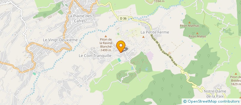 localisation de l'entreprise 918 323 437   LE TAMPON