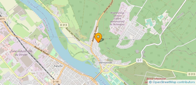 localisation de l'entreprise 918 334 020   VERNON