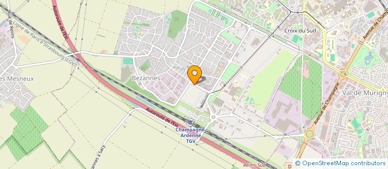 localisation de l'entreprise 918 340 332   BEZANNES