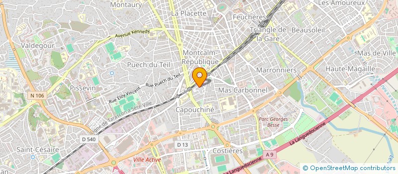 localisation de l'entreprise 918 344 284   NIMES