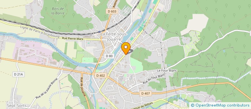 localisation de l'entreprise 918 351 115 à LA FERTE-SOUS-JOUARRE