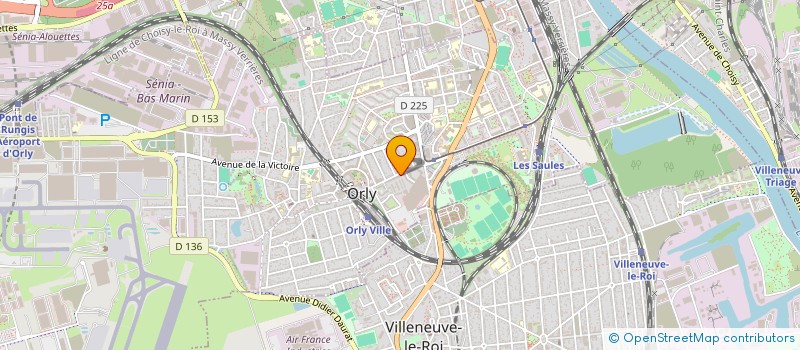 localisation de l'entreprise 918 353 178   THIAIS