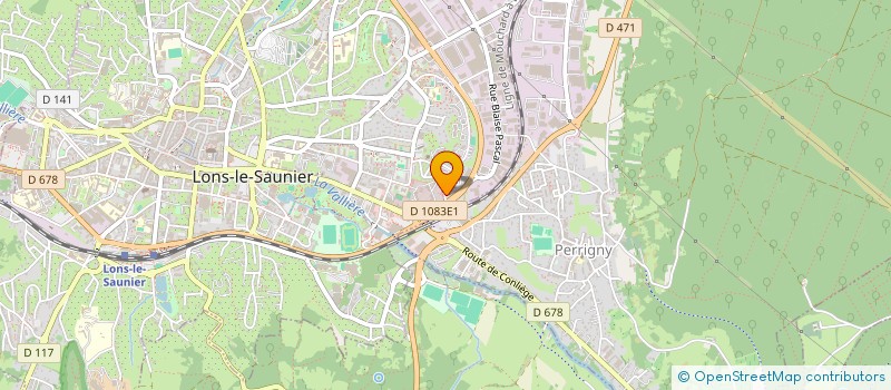 localisation de l'entreprise 918 359 779   LONS-LE-SAUNIER