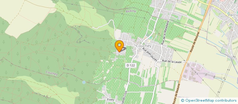 localisation de l'entreprise 918 367 160   COUCHEY