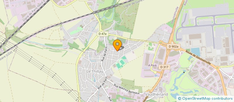 localisation de l'entreprise 918 369 984   LE THILLAY