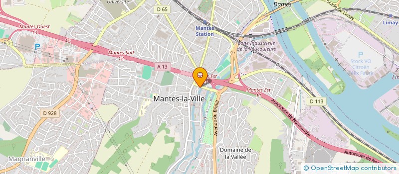 localisation de l'entreprise 918 390 550   MANTES-LA-VILLE