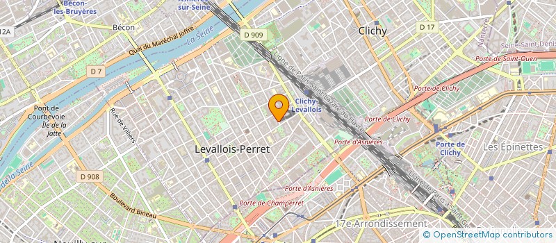 localisation de l'entreprise 918 390 725 à LEVALLOIS-PERRET