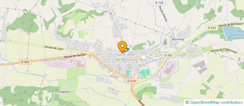 localisation de l'entreprise 918 395 773   SAINT-JEAN-DE-BOURNAY