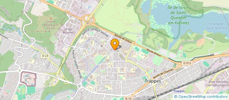 localisation de l'entreprise 918 426 362   TRAPPES