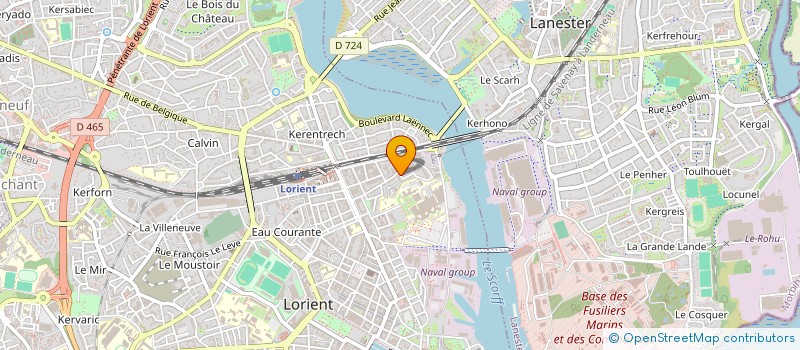 localisation de l'entreprise 918 427 139   LORIENT