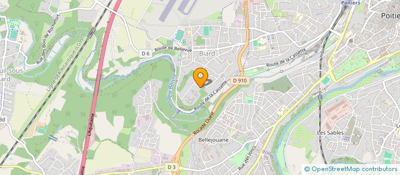 localisation de l'entreprise 918 427 899   BIARD