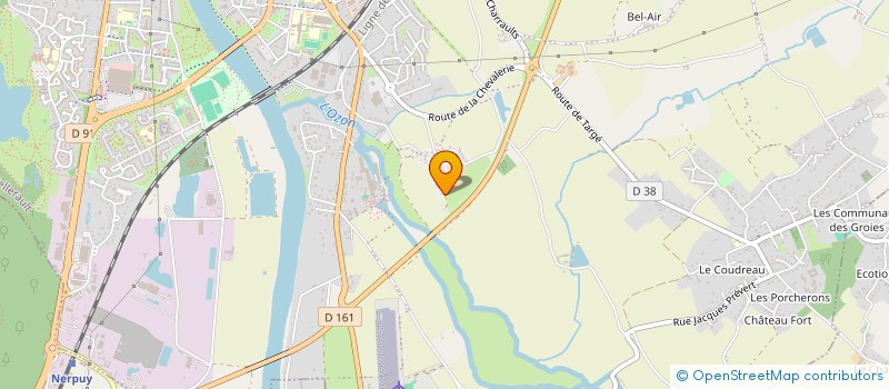 localisation de l'entreprise 918 430 901   DANGE-SAINT-ROMAIN