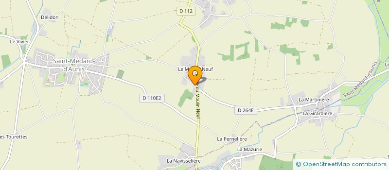 localisation de l'entreprise 918 470 733   SAINT-MEDARD-D'AUNIS