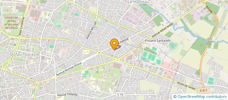 localisation de l'entreprise 918 474 537  à PAU