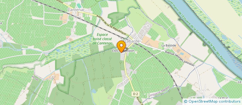 localisation de l'entreprise 918 475 203   LUDON-MEDOC